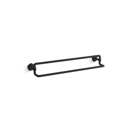 Kohler Occasion 24 Double Towel Bar K-27062-BL